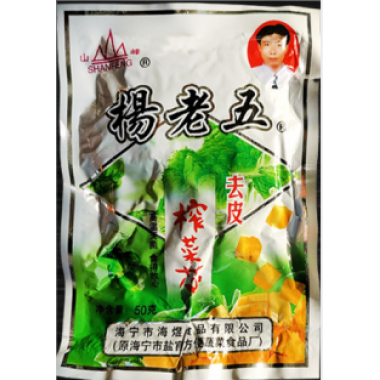 杨老五去皮榨菜丝50g